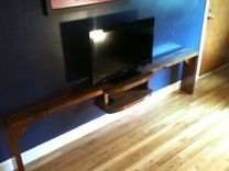 Heart Pine Tv Stand 1 small