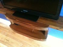 Heart Pine Tv Stand 2 small