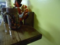 Unique Rustic Floating Shelfs 3 small