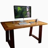 Industrial Mill-Inspired Reclaimed Wood Desk 2 small