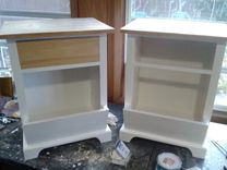 Reclaimed Maple And Pine Night Stands 3 small