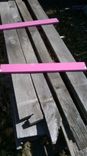 Reclaimed Pine And Mahogany Mill Table W/Shelves 6 small