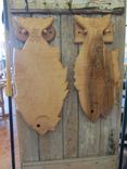 Hand Carved Hanging Fish Cutting Board. 1 small
