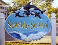 Hand Carved And Painted Signs And Decorative Carving. 5 small