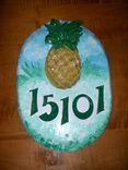 Hand Carved And Painted Signs And Decorative Carving. 8 small