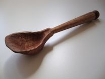 Hand Carved Wooden Spoons 2 small