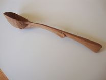 Hand Carved Wooden Spoons 6 small