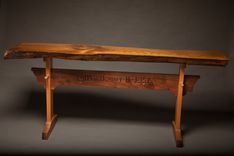 Mayflower Trestle Hall Table 1 small