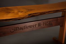 Mayflower Trestle Hall Table 3 small