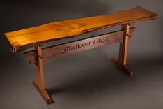 Mayflower Trestle Hall Table 4 small