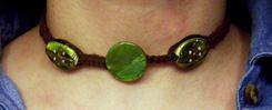 Neytiri Halloween Costume Choker Necklace Avatar - Neytiri - Navi Inspired 2 small