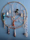 Jewelry Display - Wall Art - Tree Of Life - Copper And Brass - Jewelry Storage 2 small