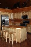 Custom Rustic Cedar Kitchen Cabinets Live Edge 1 small