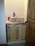 Rustic Cedar Bathroom Vanity 5 small
