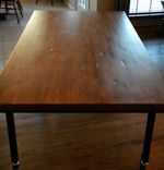 Vintage Industrial Dining Table 3 small