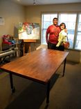 Vintage Industrial Dining Table 4 small