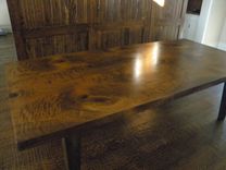 Large Slab Dining Table 2 small