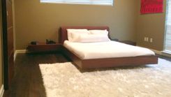 Floating Queen Size Platform Bed 1 small