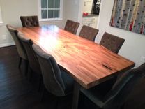 Live Edge Sycamore Dining Table 4 small
