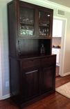 Clean Modern Cherry China Cabinet 1 small