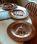 Carved Wood Plates 1 small