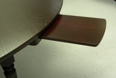 Oval Classroom Table With Pull-Out Sliders 2 small