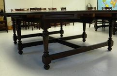 Oval Classroom Table With Pull-Out Sliders 5 small