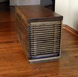 Oak Media Cabinet 4 small