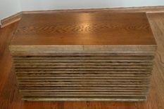 Oak Media Cabinet 5 small