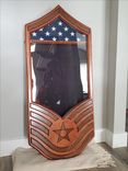 Air Force Master Sergeant Snco Shadow Box 1 small