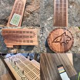 Cribbage Board, Custom Size 6 small