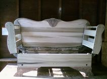Victorian Settee (Restoration) 5 small