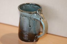 Large Beer Pottery Stein  Or Coffee Mug 3 small