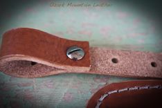 Custom Made Leather Rifle Sling 4 small