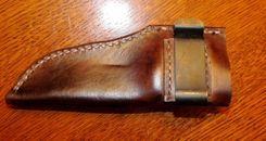 Custom Leather Knife Sheath 5 small