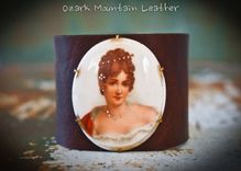 Transform A Vintage Brooch Into A Leather Cuff 2 small