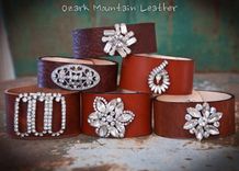 Transform A Vintage Brooch Into A Leather Cuff 5 small