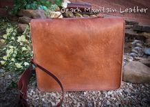 Leather Messenger Bag 2 small