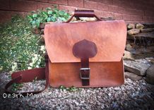 Leather Messenger Bag 1 small