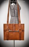 Horween Leather Vintage Horse Bit Tote Bag 4 small
