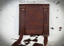 Small Leather Travel Bag Cross-Body Design 6 small