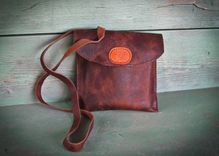 Small Leather Travel Bag Cross-Body Design 2 small