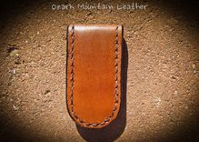 Personalized Leather Magnetic Money Clip/Holder 4 small
