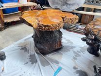 Maple Burl End Table 1 small