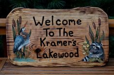Custom Hand Carved Wood Signs 1 small