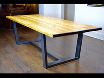 Rustic Reclaimed Industrial Contemporary Custom Dining Table 2 small