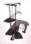 Custom Industrial Contemporary Eclectic Light Desk 3 small