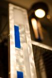 Custom Industrial Contemporary Eclectic Bookshelf Light Art Sculpture 4 small