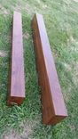 Custom Walnut Modern Mantel Or Floating Shelving 5 small