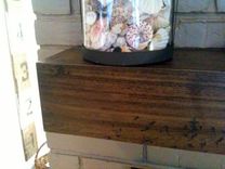 Custom Wood Mantel Shelf 3 small